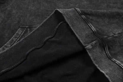 Berserk Printed Washed Hoodies Gothic Vintage Cotton Hooded Sweatshirt Y2k Oversized Long Sleeve Pullover Men Women Retro Hoodie