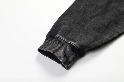 Berserk Printed Washed Hoodies Gothic Vintage Cotton Hooded Sweatshirt Y2k Oversized Long Sleeve Pullover Men Women Retro Hoodie