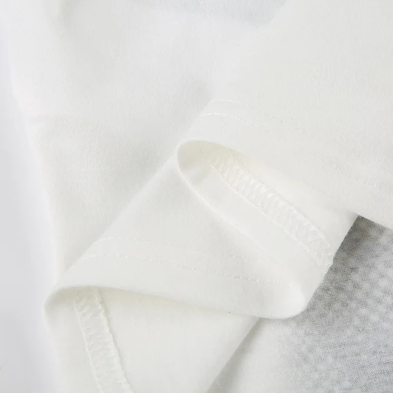 wild cat print low pixel round neck short sleeved T-shirt retro versatile slimming short top