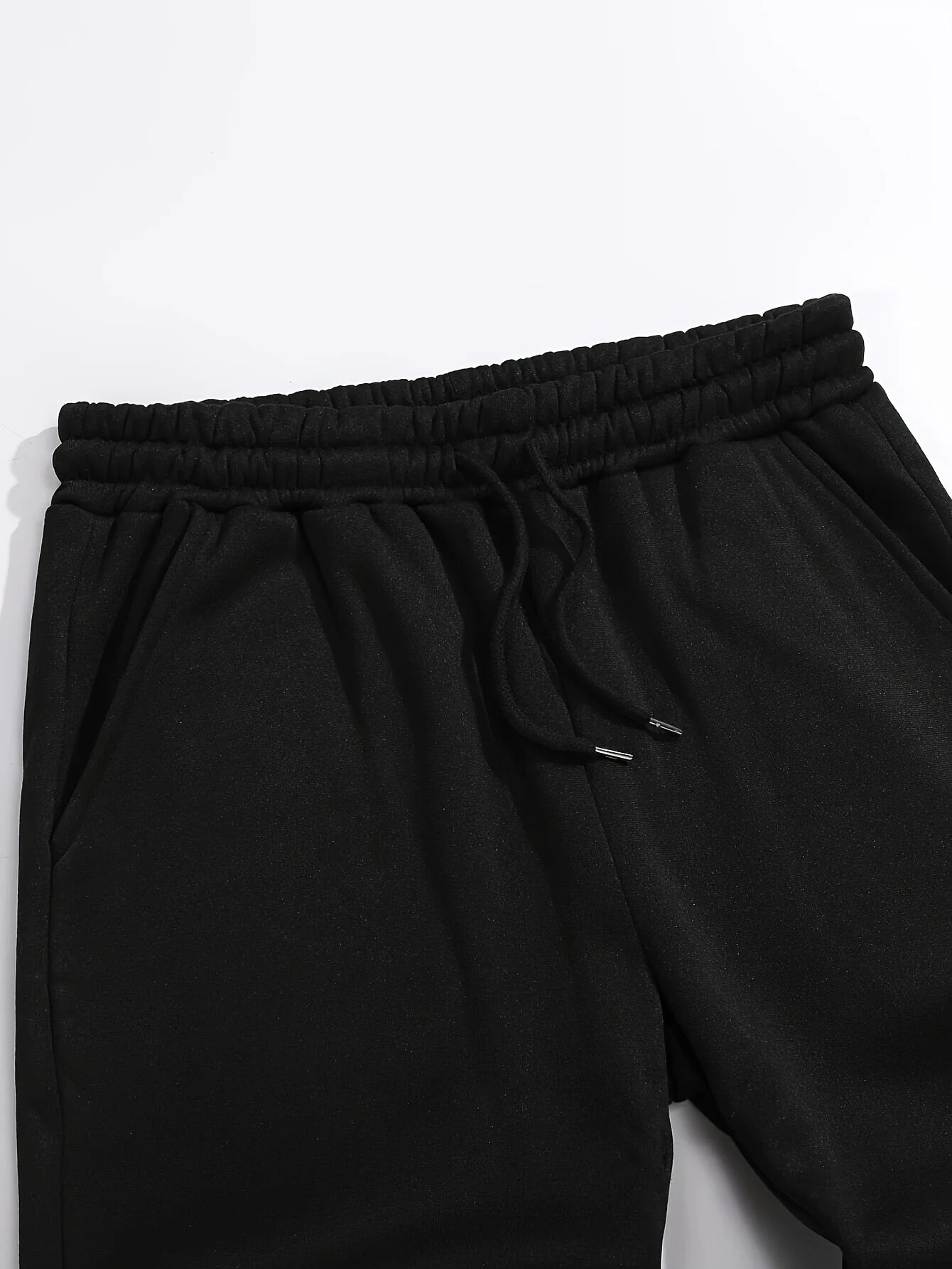 The 2025 Spring and Autumn new men's hoodie set is a casual and fashionable streetwear collection with letter prints