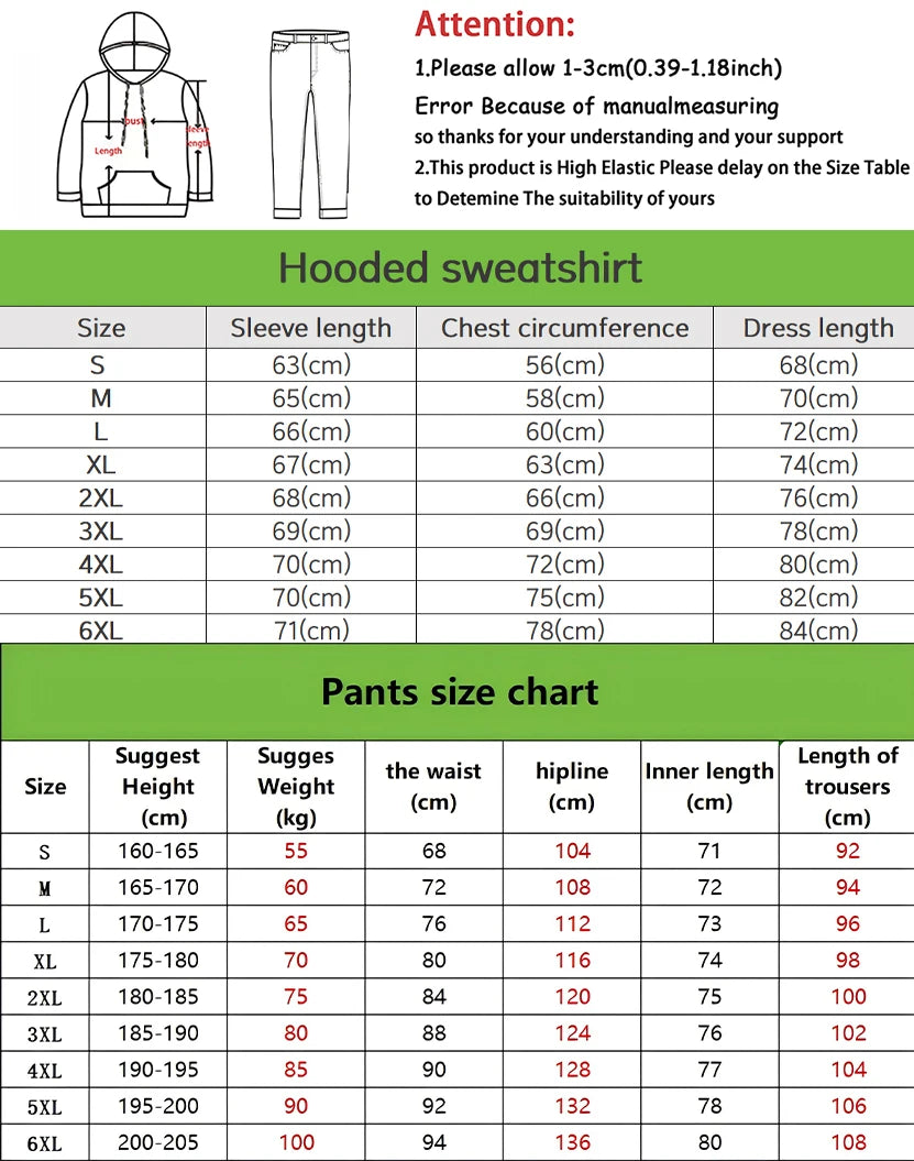 The 2025 Spring and Autumn new men's hoodie set is a casual and fashionable streetwear collection with letter prints