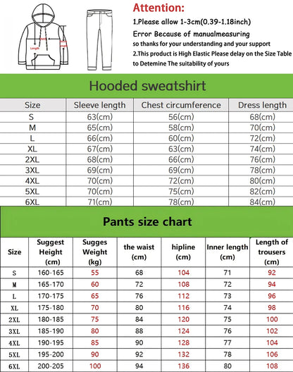 The 2025 Spring and Autumn new men's hoodie set is a casual and fashionable streetwear collection with letter prints