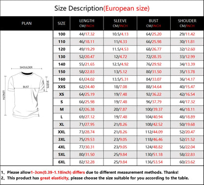 Summer Hip-hop Street Clothing Outdoor Breathable 3D Printed Predator Graphic Men's T-shirt Fashionable O-neck Short Sleeve Tops