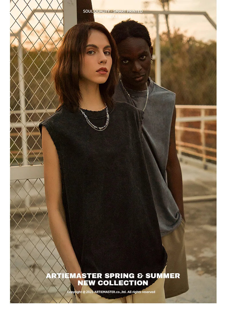 Hip Hop T-Shirt Anime Printed Streetwear Short Sleeve Vintage Japanese Graphic TShirt Men Harajuku Casual Loose Washed Tees