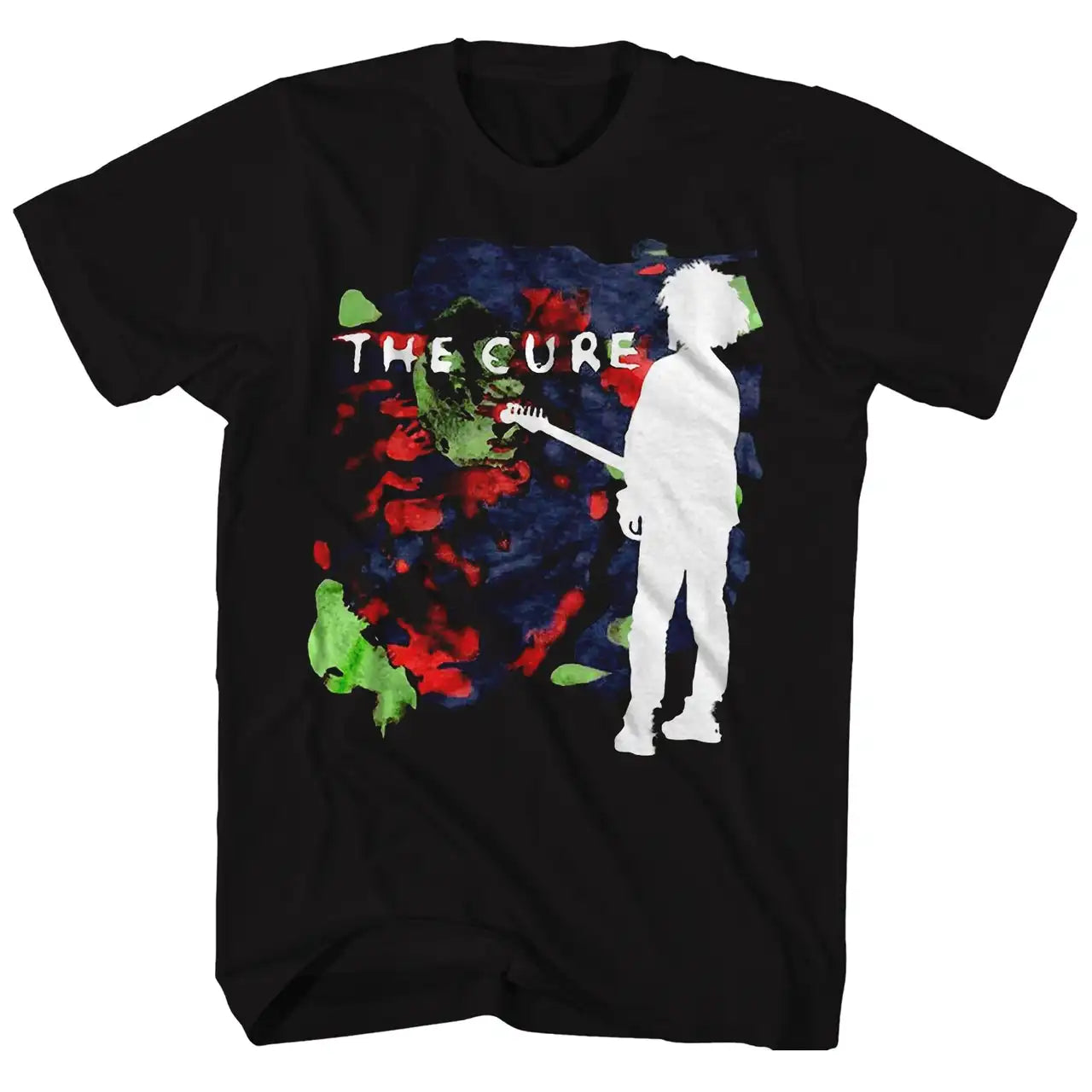 The Cure Rock Therapy Band Boys Don't Cry Pattern T-shirt Men's Vintage T Shirt Rock Hip Hop Tees Tops Oversized Cotton Clothing