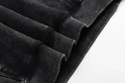 Berserk Printed Washed Hoodies Gothic Vintage Cotton Hooded Sweatshirt Y2k Oversized Long Sleeve Pullover Men Women Retro Hoodie