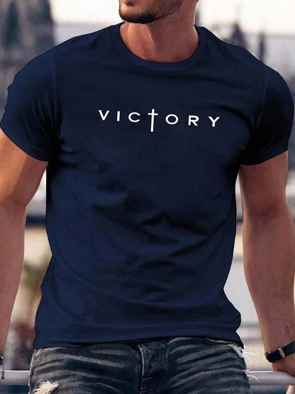 Retro-style Outdoor Street Men's Fashionable T-shirt 3D Printed Fitness T-shirt Daily Casual Men's Sports Short-sleeved Tops