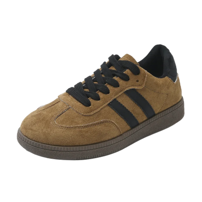 2025 Autumn New  Fashionable Comfortable Casual Sneakers Retro Thick-soled Sneakers Women's College Style Board Shoes Big Size