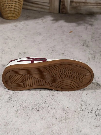 2025 Women's Shoes Summer Thick Sole Brown Spring Autumn Breathable Platform Tennis Woman Trend Round Toe Female Casual Sneaker