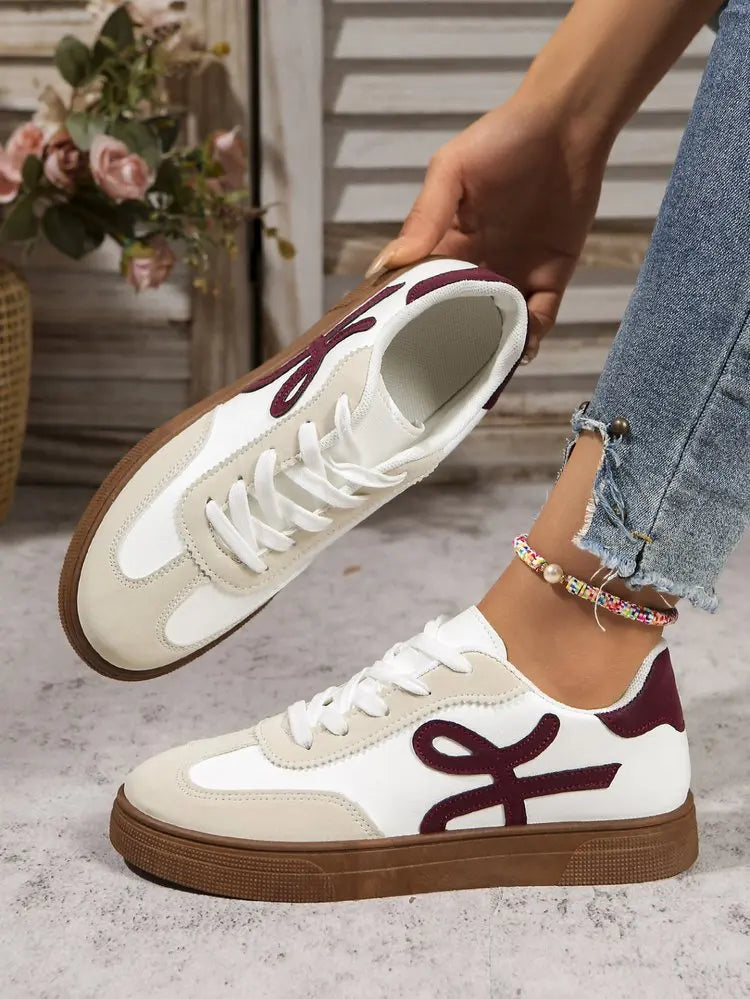 2025 Women's Shoes Summer Thick Sole Brown Spring Autumn Breathable Platform Tennis Woman Trend Round Toe Female Casual Sneaker