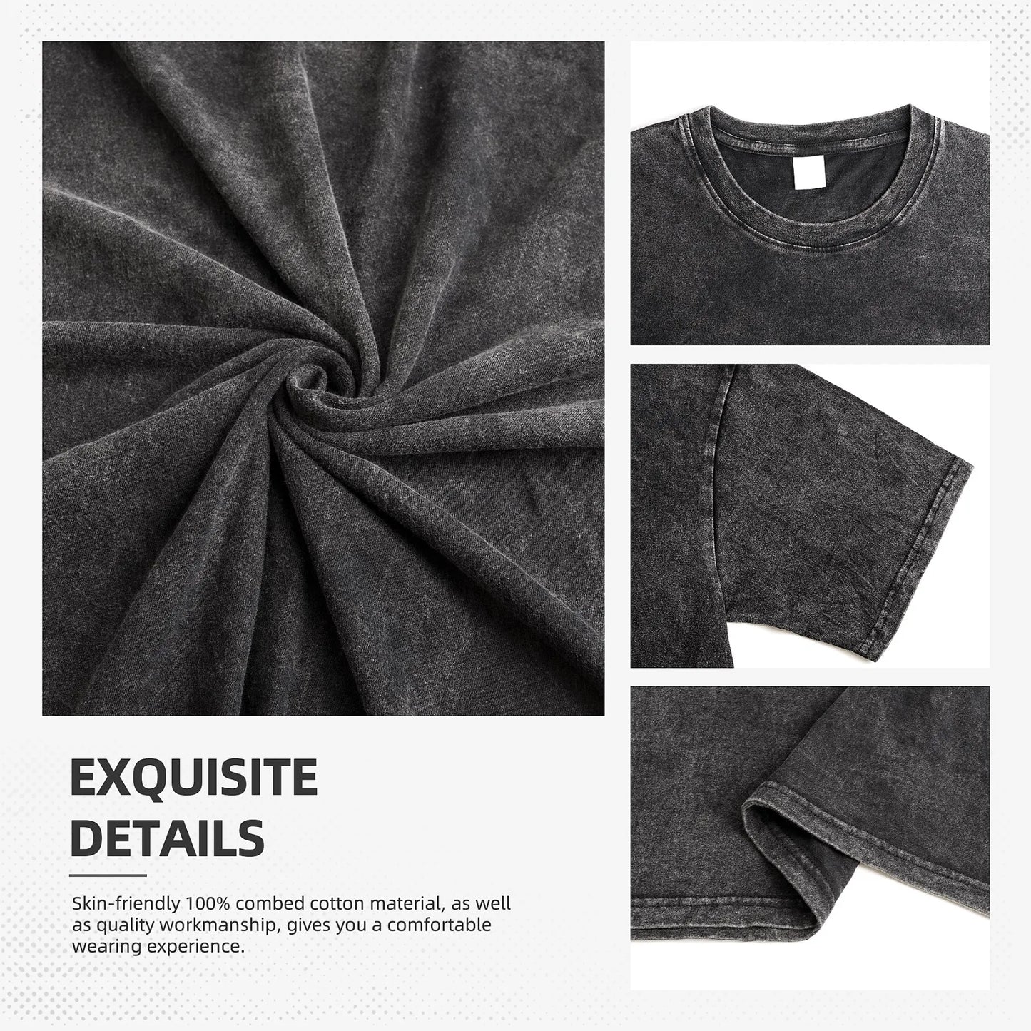 Cute Rock Muffin Graphic T Shirts Hip Hop Fashion Washed T-Shirts Short Sleeve Tee Shirt for Men Women Cotton Summer Clothing